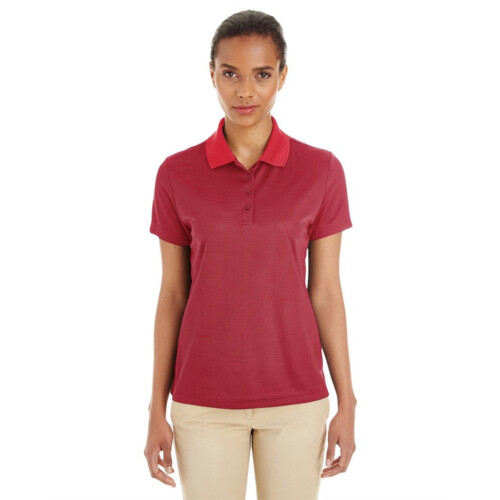 Women's Express Microstripe Performance Pique Polo Thumbnail