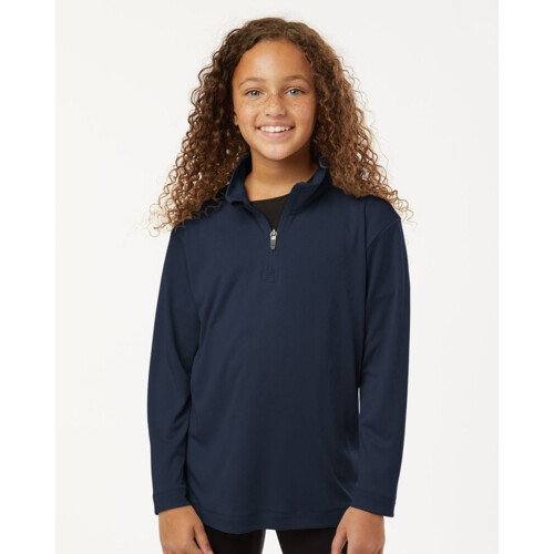 Youth Pro-Lock Performance Quarter-Zip Pullover Thumbnail