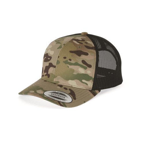 Retro Trucker Snapback Cap Thumbnail