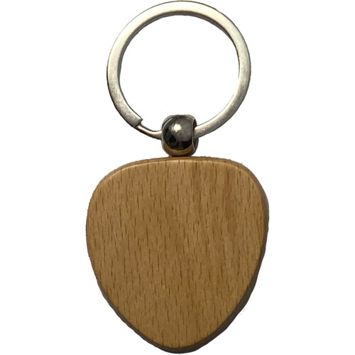 Almond Wooden Keychain Thumbnail