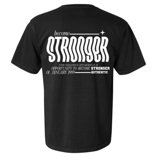 Become Stronger - Garment-Dyed Heavyweight T-Shirt Thumbnail