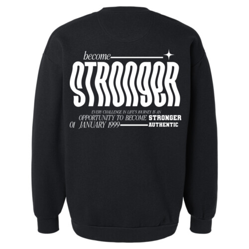 Become Stronger - ReFlex Fleece Crewneck Sweatshirt Thumbnail