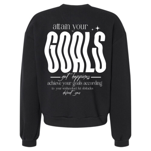 Attain Your Goals - ReFlex Women's Fleece Crewneck Sweatshirt Thumbnail