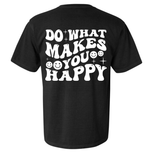 Makes You Happy - Garment-Dyed Heavyweight T-Shirt Thumbnail