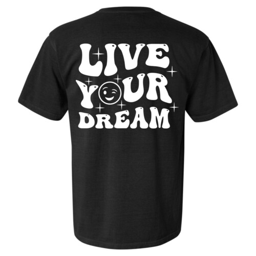 Live Your Dream - Garment-Dyed Heavyweight T-Shirt Thumbnail