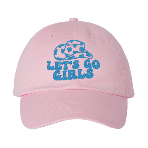 Let's Go Girls - Bio-Washed Twill Adjustible Classic Dad’s Cap Thumbnail