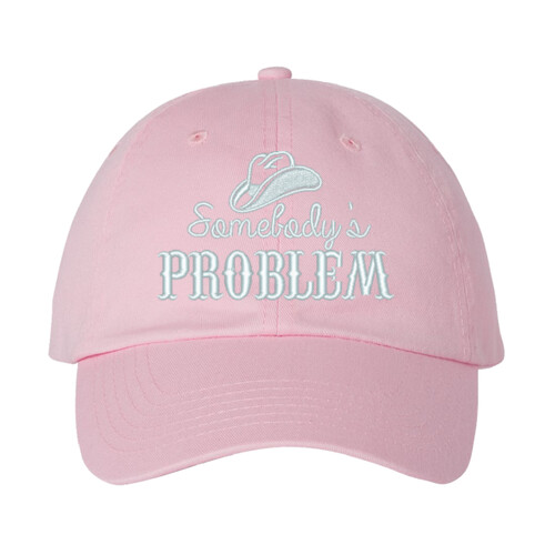 Somebody is Problem - Bio-Washed Twill Adjustible Classic Dad’s Cap Thumbnail