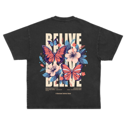 Bloom & Believe - Unisex Super Heavy Oversized Tee Thumbnail