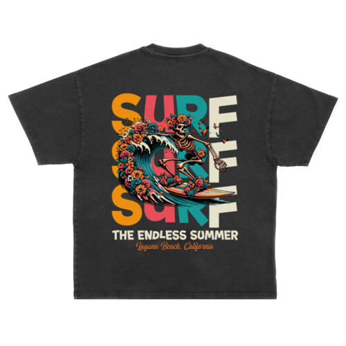 Surf  - Unisex Super Heavy Oversized Tee Thumbnail
